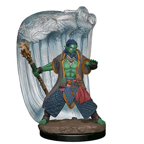 D&D Premium Painted Figure: W6 Male Water Genasi Druid
