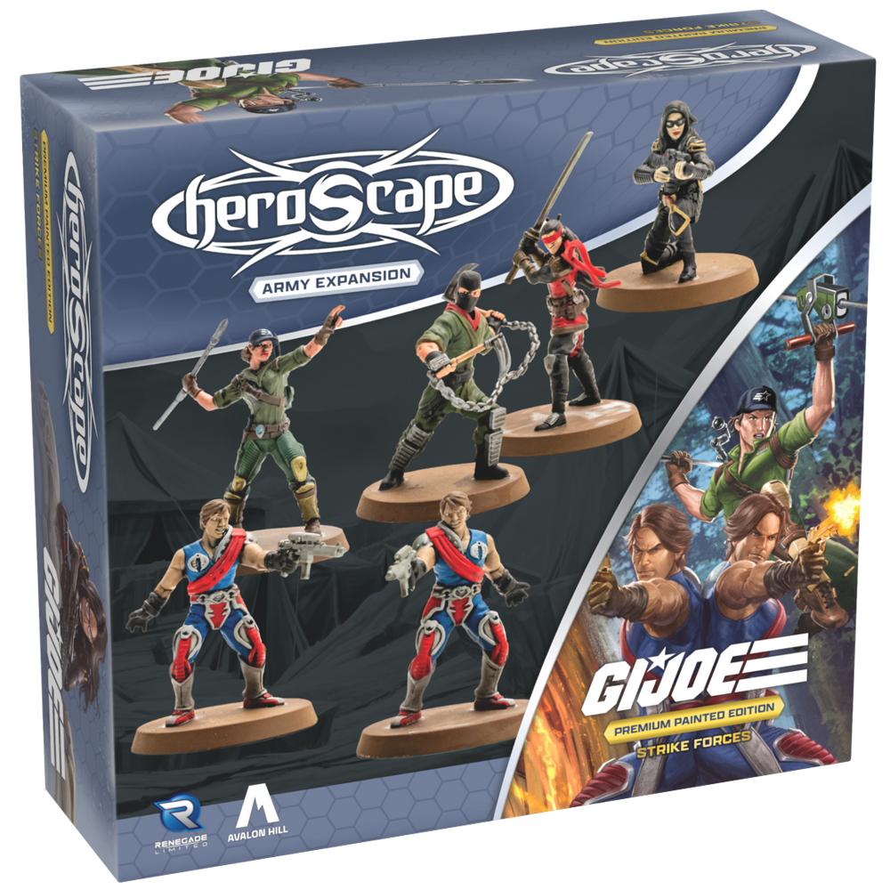G.I. JOE Heroscape: Strike Forces Army Expansion (Painted) (Preorder)
