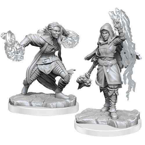 D&D Nolzur's Marvelous Unpainted Minis: W20 Half-Elf Warlock