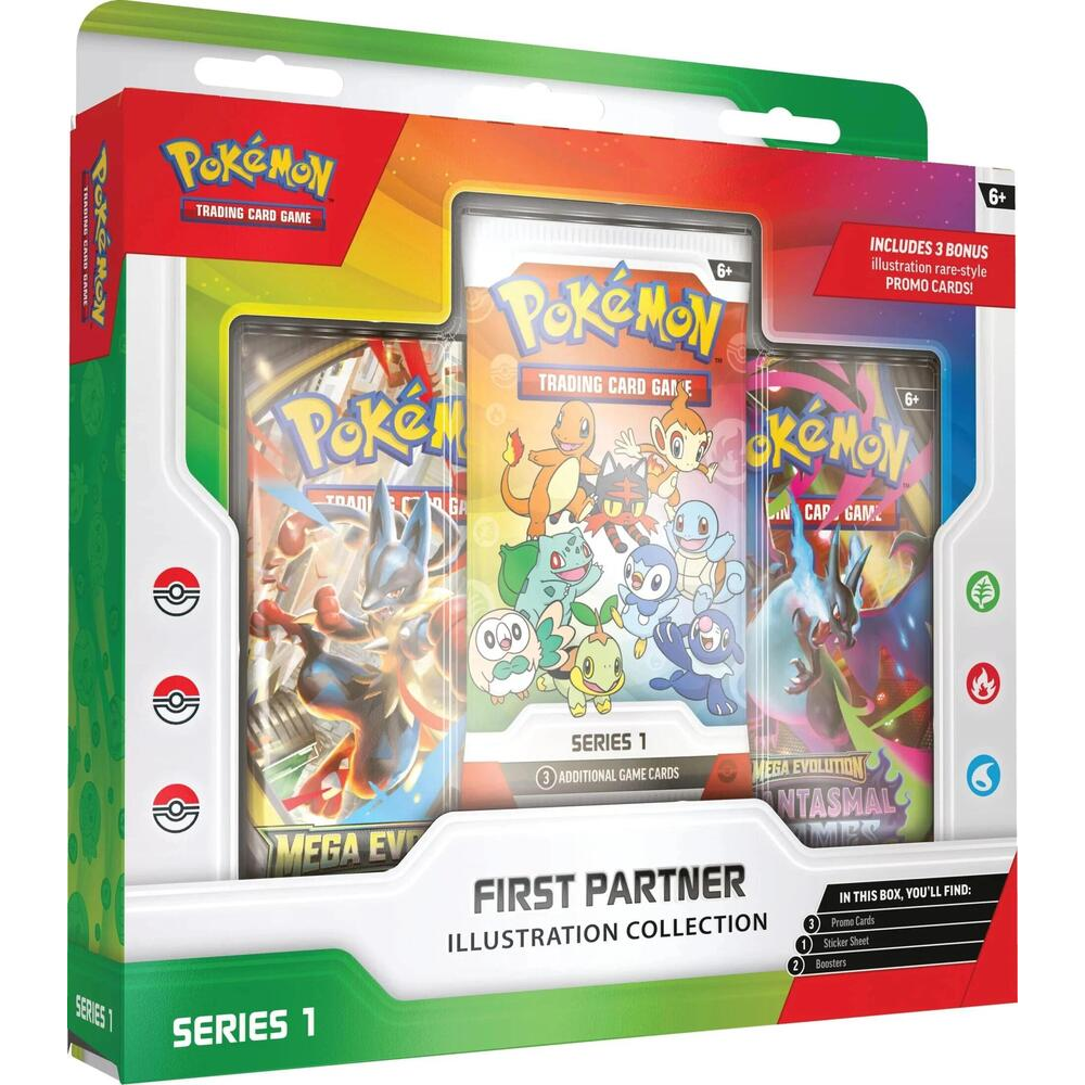 Pokemon TCG: First Partner Illustration Collection - Series 1 (Preorder)