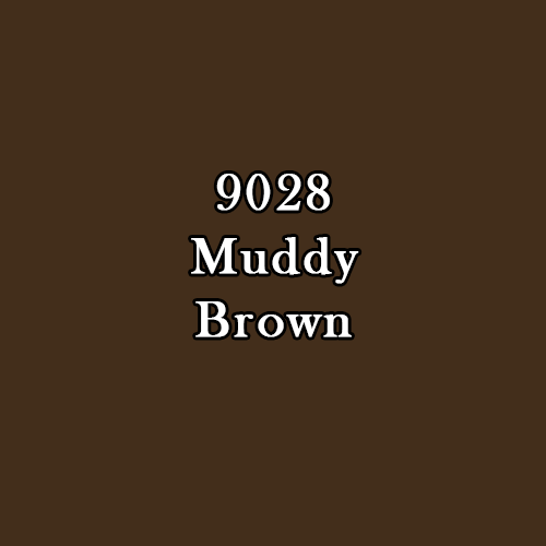 Master Series Paint: Muddy Brown Warm (Deep Brown)