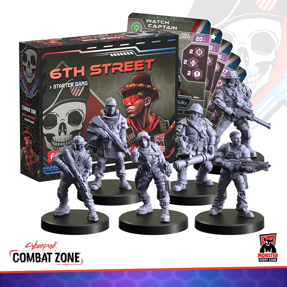 Cyberpunk Red Combat Zone: 6th Street - Starter Gang