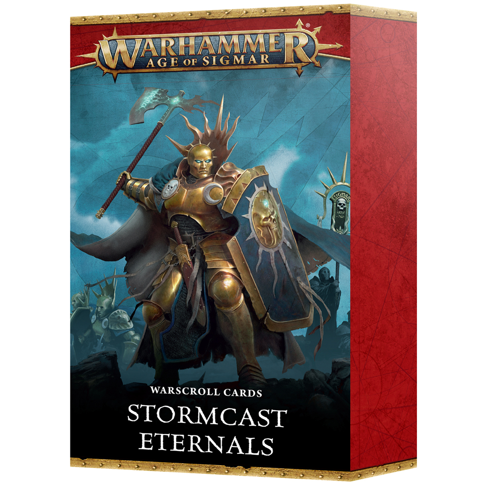 Warhammer Age of Sigmar: Warscroll Cards - Stormcast Eternals (4th Edition)