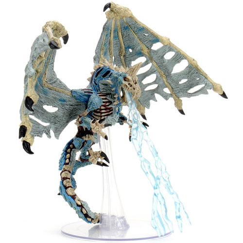 D&D Icons of the Realms Miniatures: Boneyard - Adult Blue Dracolich Premium Figure