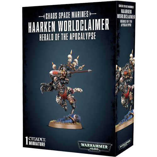 Warhammer 40K: Chaos Space Marines - Haarken Worldclaimer, Herald of the Apocalypse