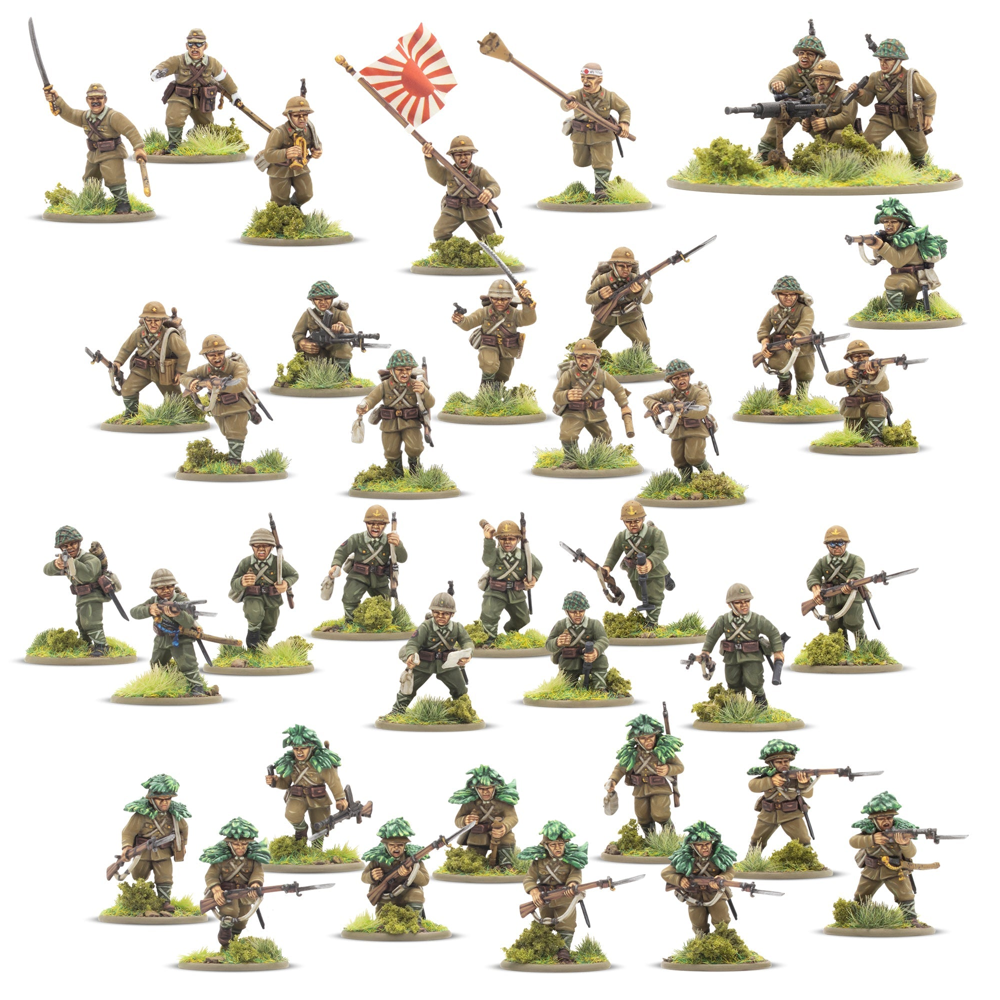 Bolt Action 3E: Japanese Army Infantry Platoon