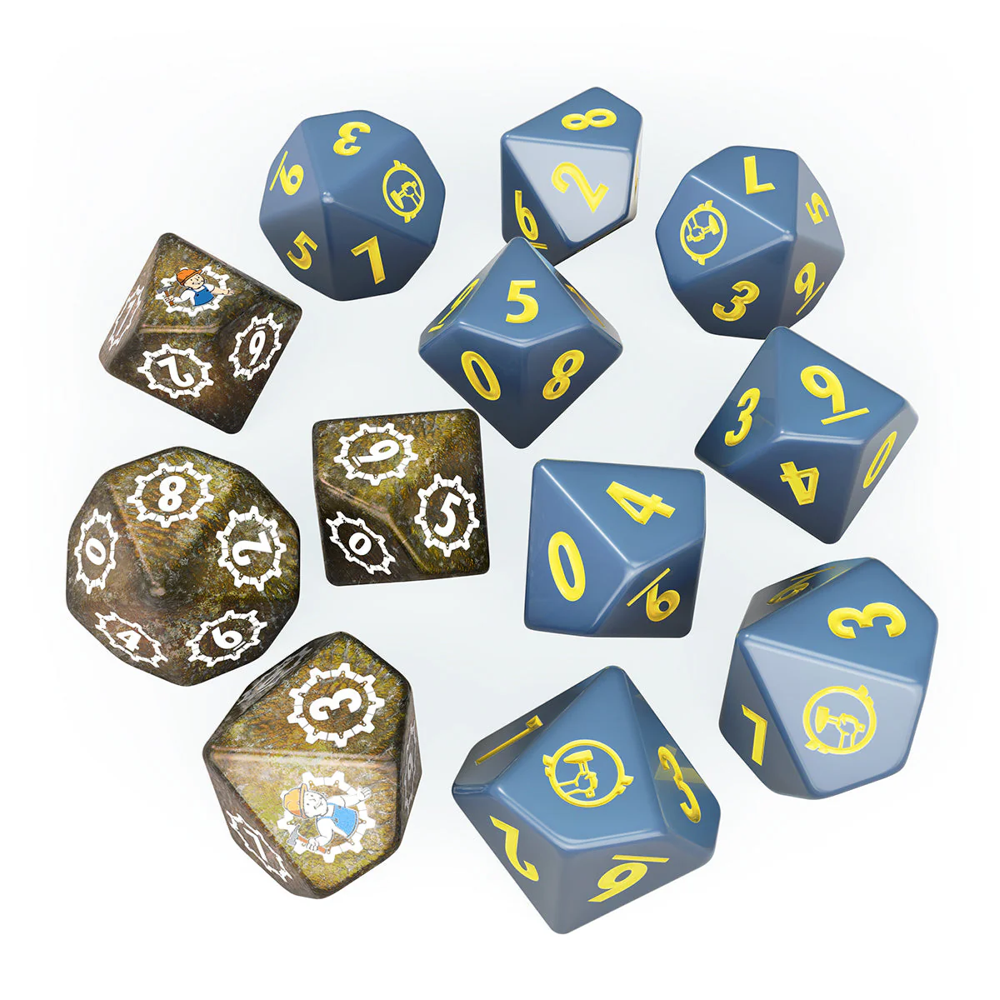 Fallout Factions: Dice Sets - Wasteland Survivors (12) (Preorder)