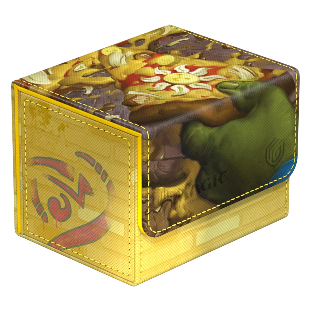 MTG Sidewinder 100+ Xenoskin TMNT: Plains - Pizza Slice (New Arrival)
