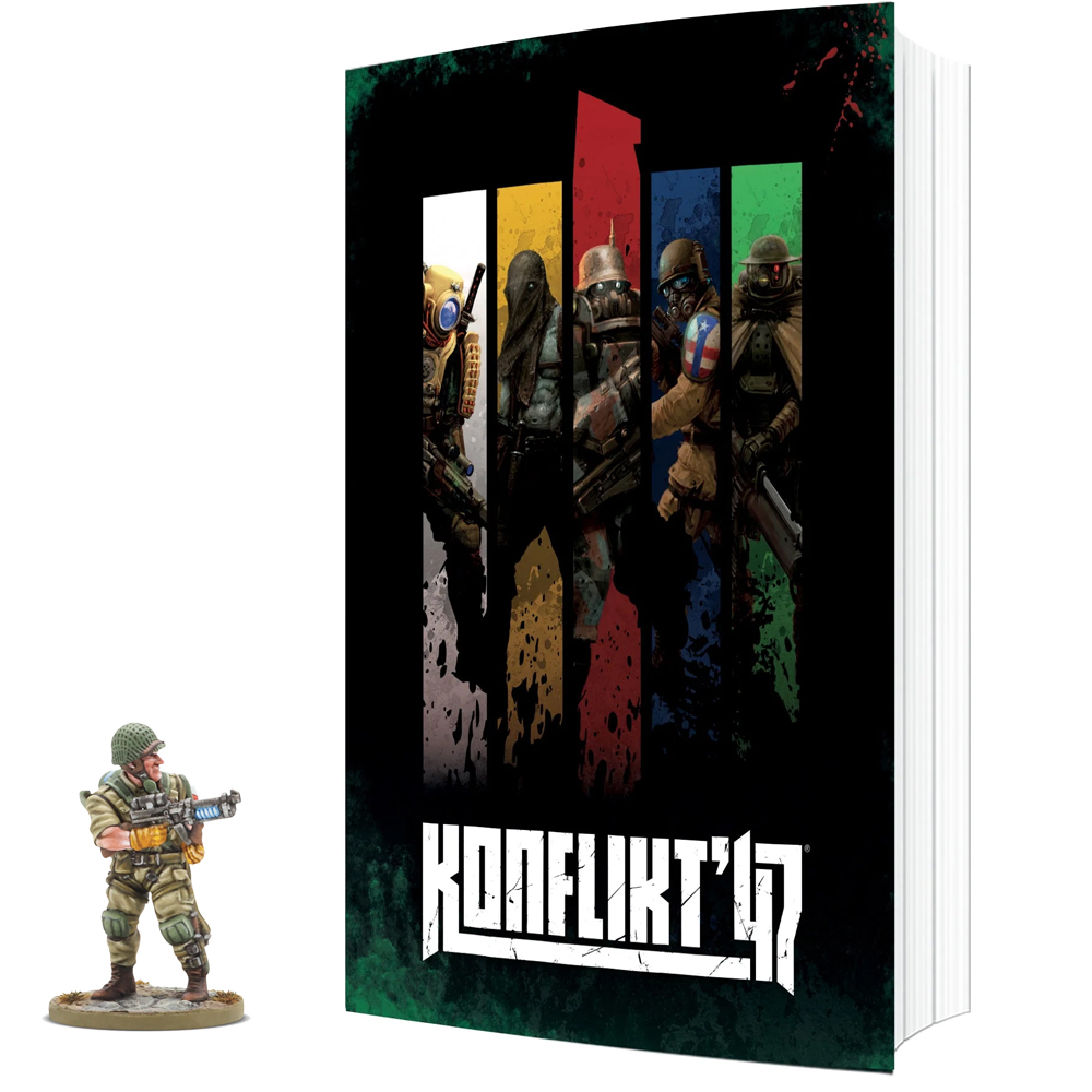 Konflikt '47: Rulebook with Limited Figure US Firefly