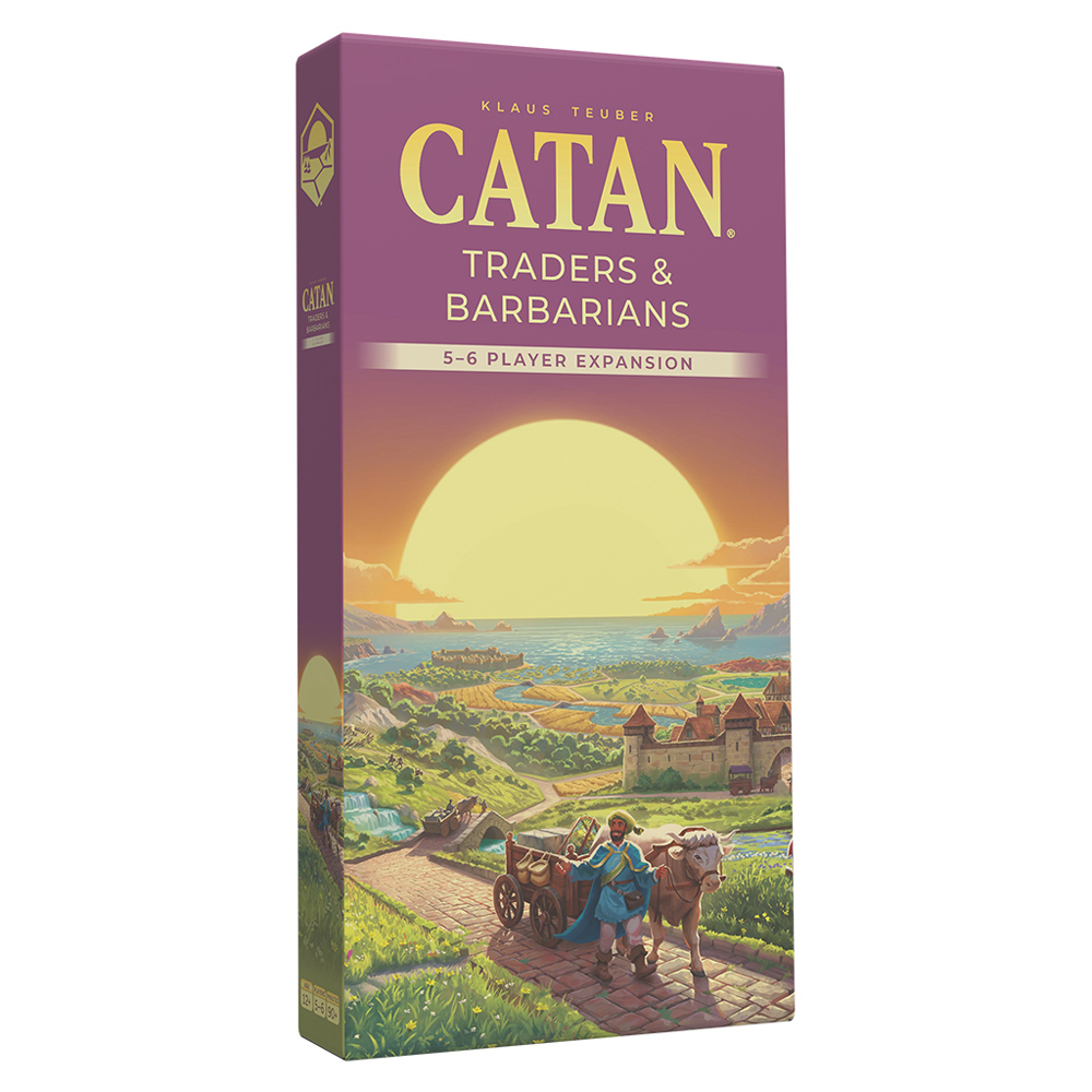 CATAN 6th Edition: Traders & Barbarians - 5-6 Player Expansion
