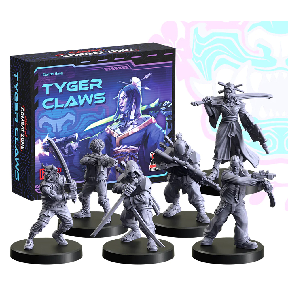 Cyberpunk Red Combat Zone: Tyger Claws Starter
