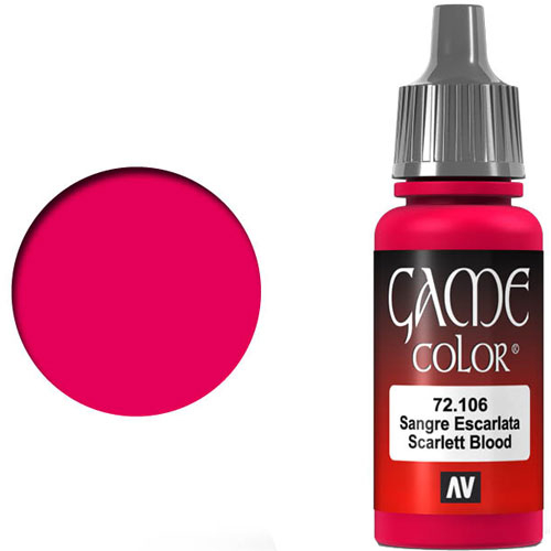 Vallejo Game Color: Scarlet Blood (17ml)