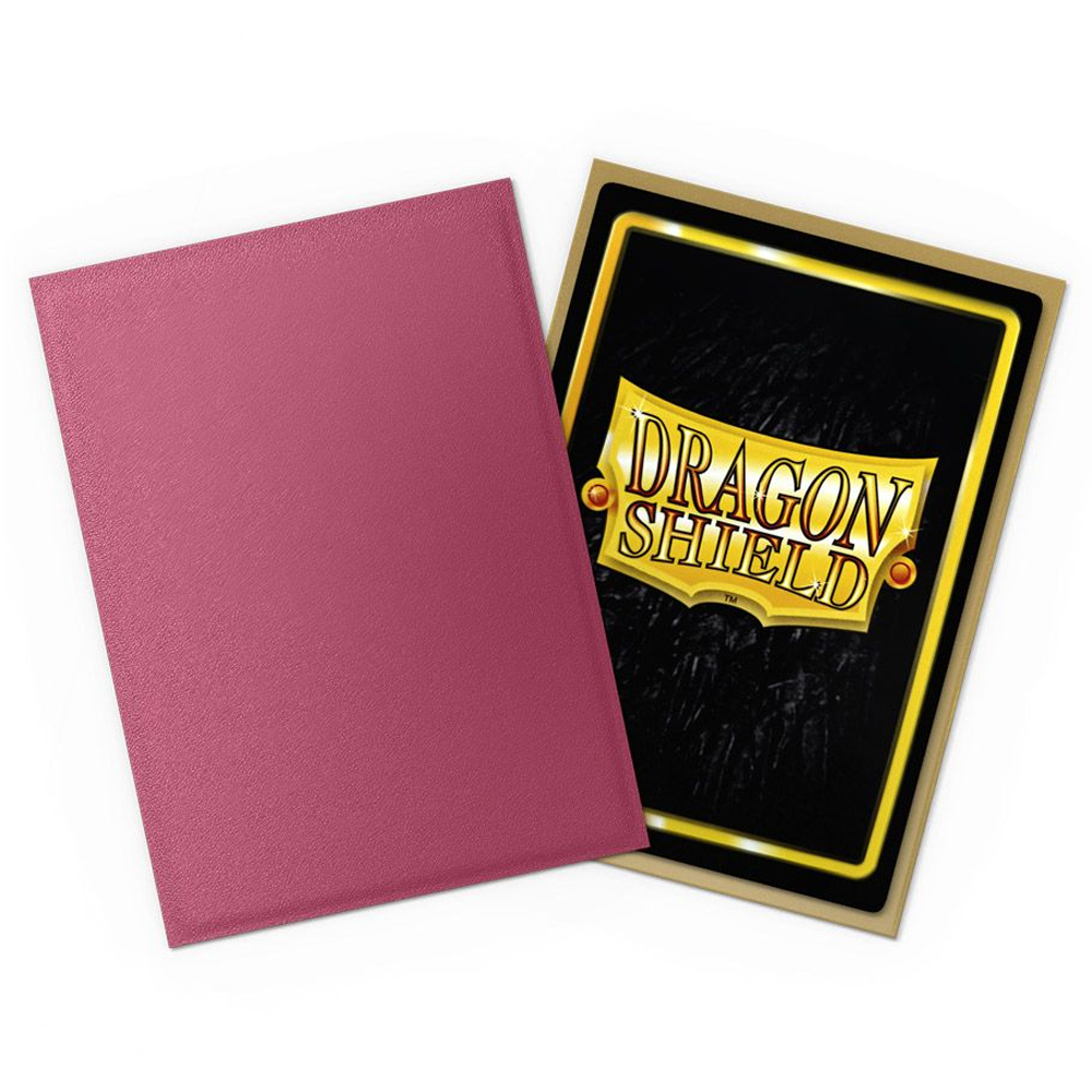 Dragon Shield Sleeves: Matte Dual - Red Gold (100)