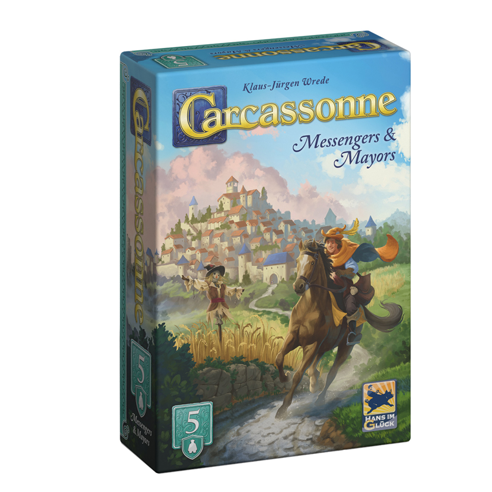 Carcassonne Exp5 (V3.1): Messengers & Mayors
