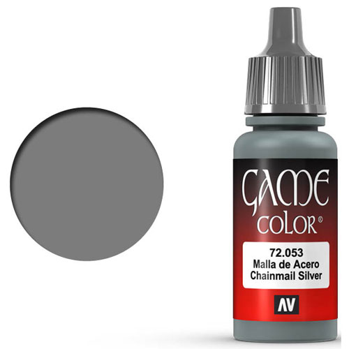 Vallejo Game Color: Chainmail Silver (17ml)