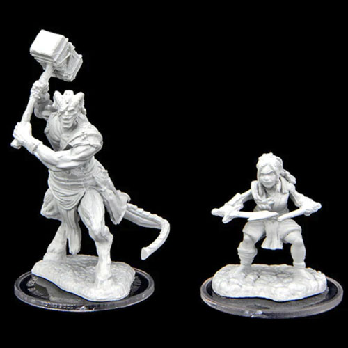 Critical Role Unpainted Minis: W2 Clasp Cutthroat & Enforcer
