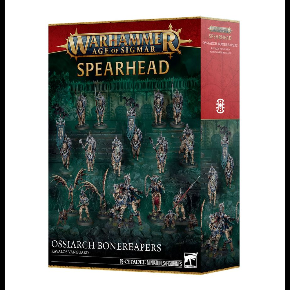 Warhammer Age of Sigmar: Ossiarch Bonereapers Spearhead - Kavalos Vanguard (New Arrival)