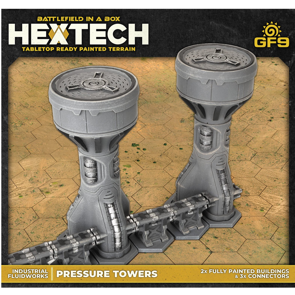HexTech: Industrial Fluidworks - Pressure Tower (New Arrival)