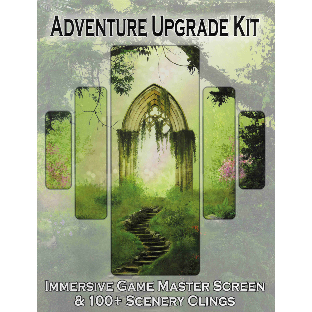 Adventure Upgrade Kit: GM Screen & Scenery Clings