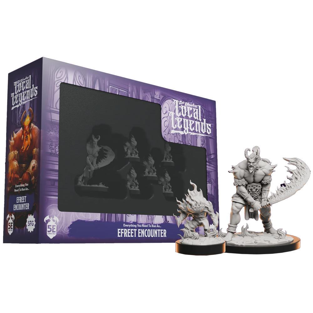 Epic Encounters: Local Legends - Efreeti (D&D 5E Compatible)