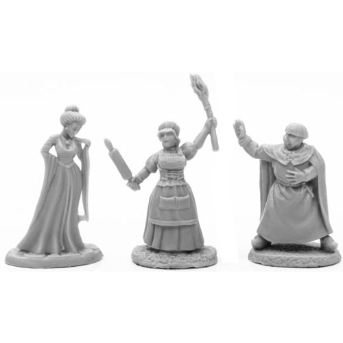 Bones: Townsfolk II (Courtesan, Rioter, Chaplain)