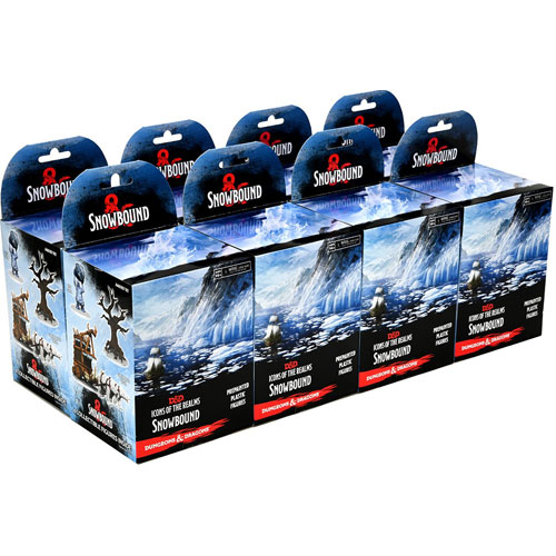 D&D Icons of the Realms Miniatures: Snowbound - Booster Brick (8)