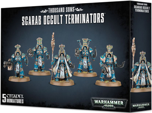 Warhammer 40K: Thousand Sons Scarab Occult Terminators