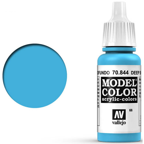 Vallejo Model Color Paint: Deep Sky Blue