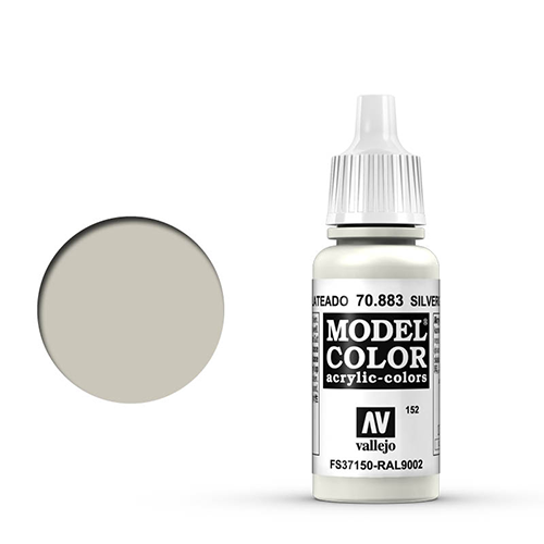 Vallejo Model Color Paint: Silver Grey