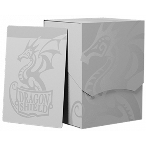 Dragon Shield Deck Shell: Ashen White/Black