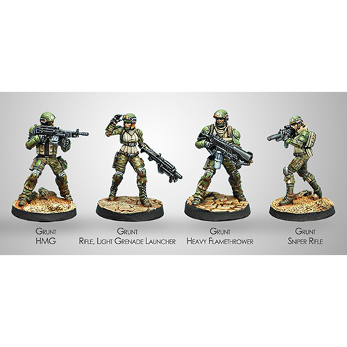 Infinity: Ariadna - USAriadna Grunts (4)