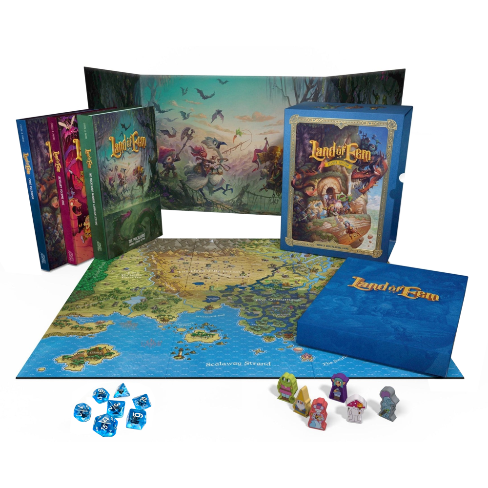 Land of Eem RPG: Deluxe Box Set (New Arrival)
