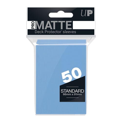Ultra Pro Sleeves: Pro Matte - Light Blue (50)