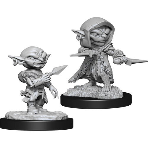 Pathfinder Battles Deep Cuts Unpainted Minis: W13 Male Goblin Rogue
