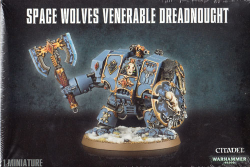 Warhammer 40K: Space Wolves Venerable Dreadnought/Bjorn the Fell-Handed/Murderfang