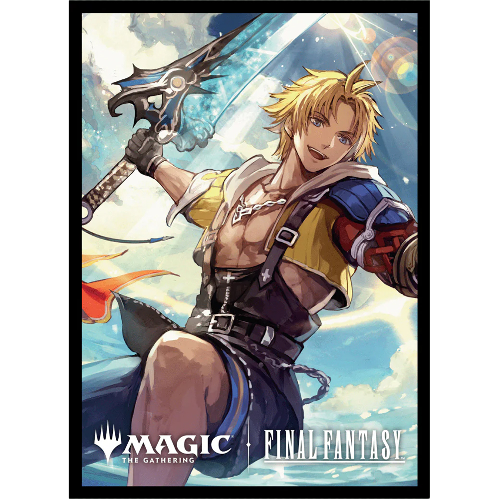 MtG Sleeves: Final Fantasy - Tidus, Yuna's Guardian (Commander) (100)