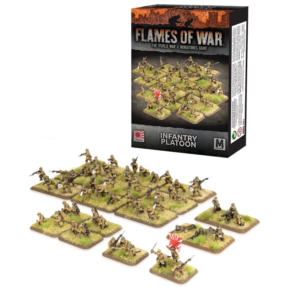 Flames of War WW2: Japanese - Infantry Platoon