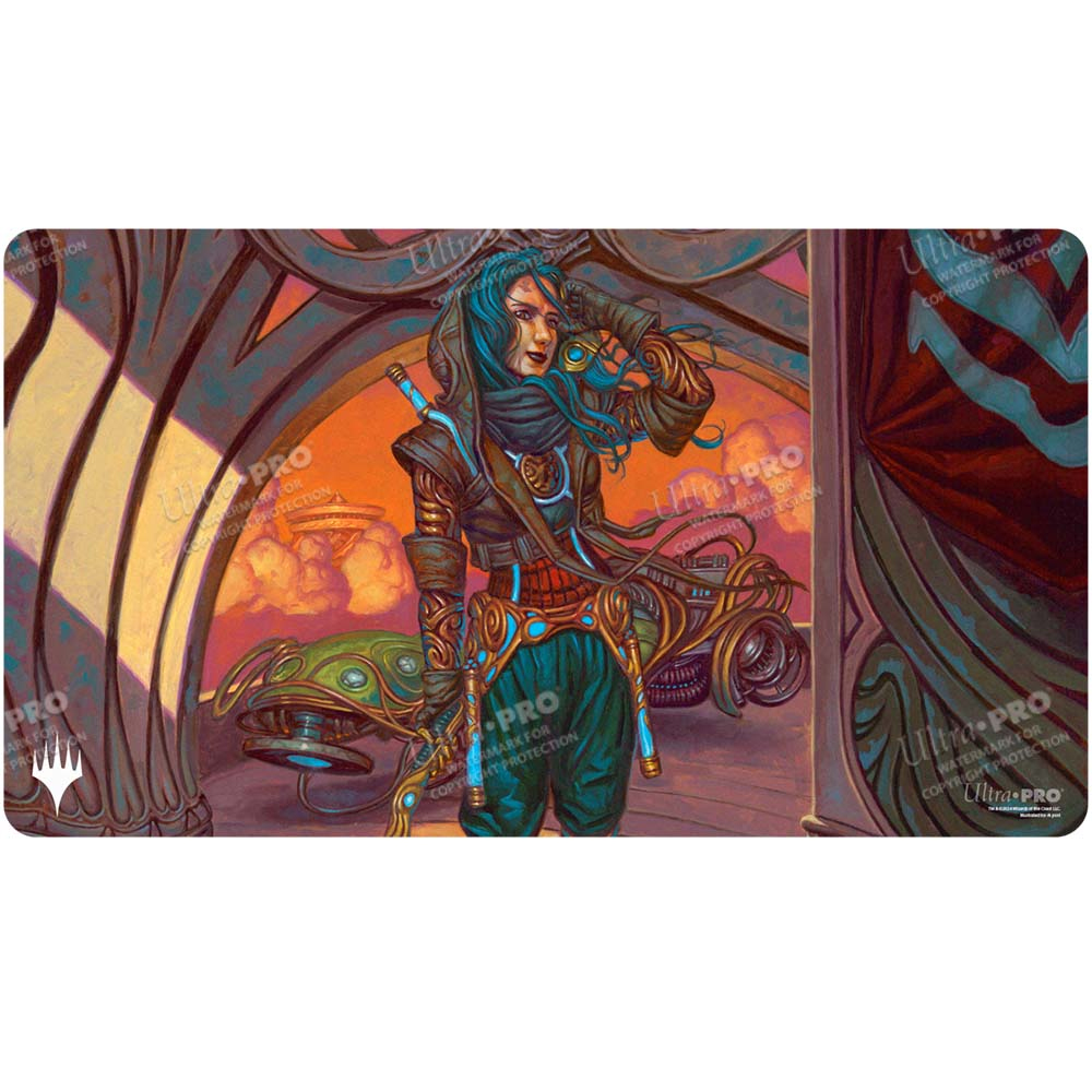 MtG Playmat: Aetherdrift - Sita Varma, Masked Racer