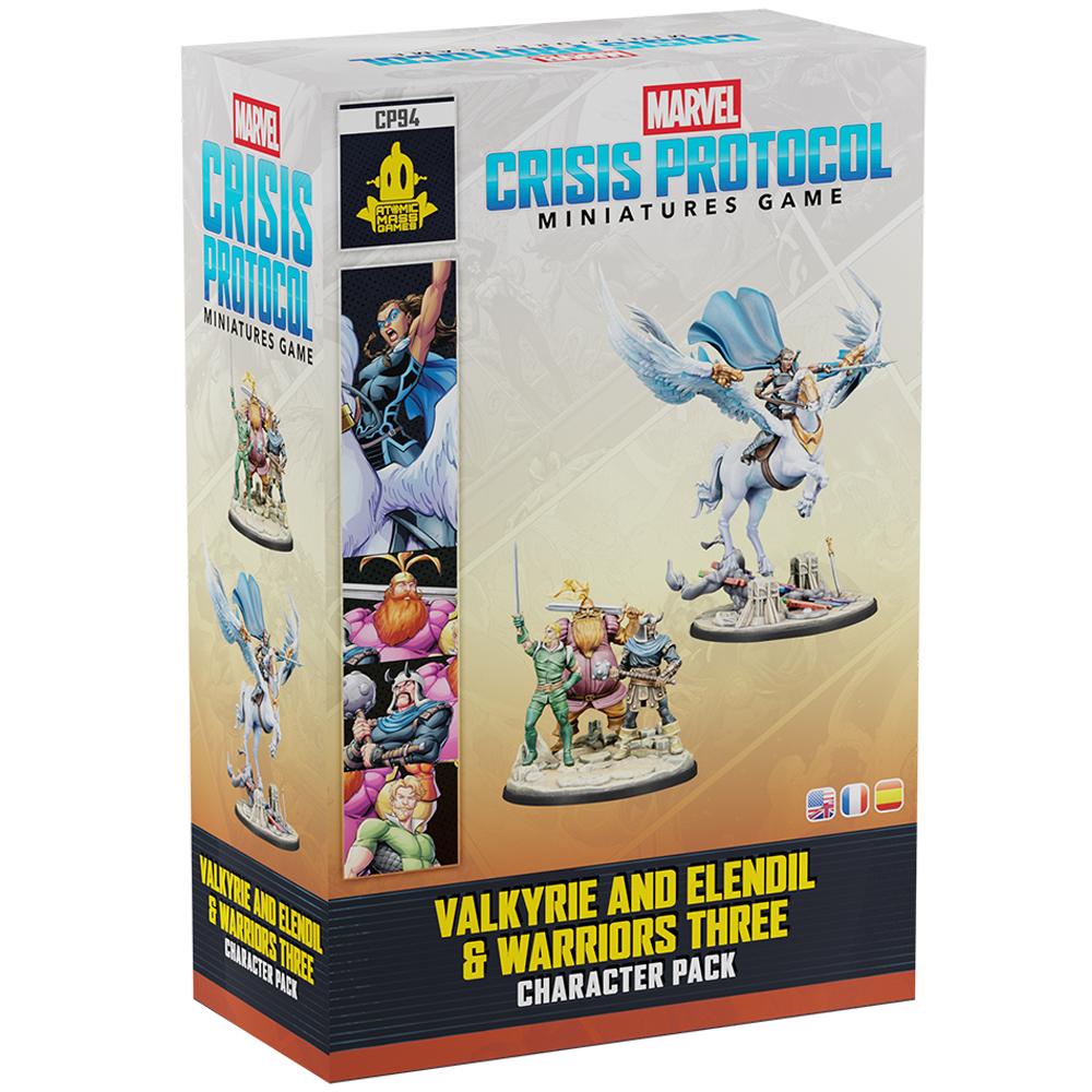 Marvel Crisis Protocol: Valkyrie on Elendil & Warriors Three (Preorder)