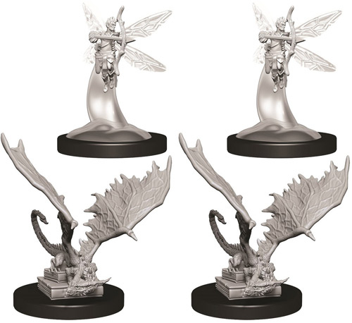 D&D Nolzur's Marvelous Unpainted Minis: W9 Pseudodragons & Sprites