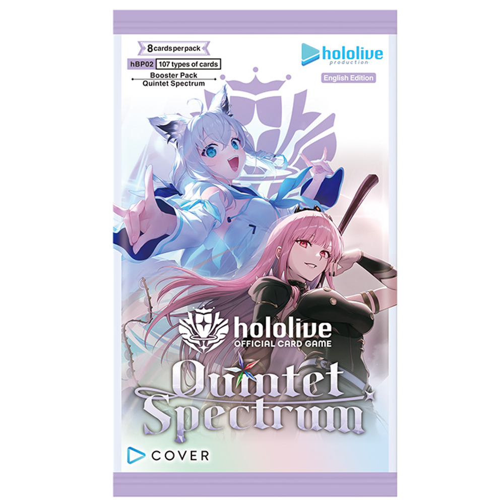 Hololive OCG: Quintet Spectrum - Booster Pack
