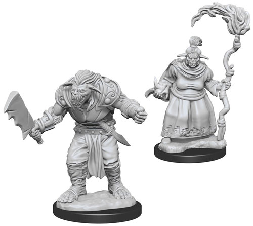 Pathfinder Battles Deep Cuts Unpainted Minis: W2 Bugbears