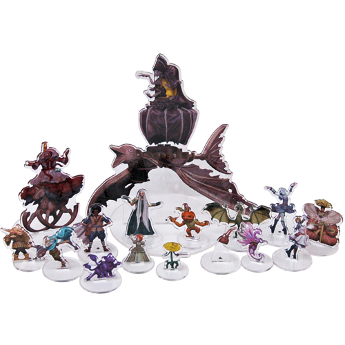 D&D Acrylic 2D Minis: Wild Beyond the Witchlight - Set 2