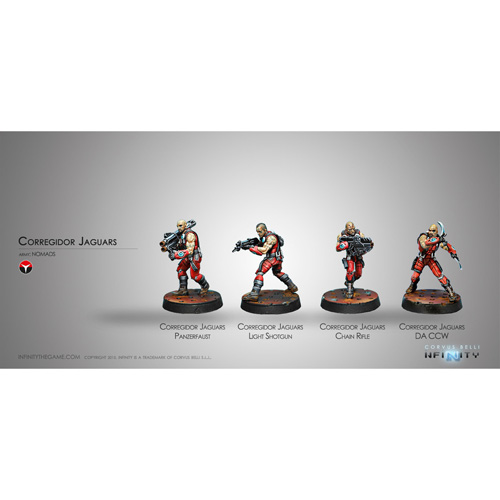 Infinity: Nomads - Corregidor Jaguars (4)