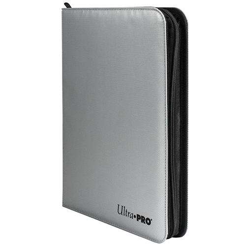 Ultra Pro 9-Pocket Zippered Pro-Binder: Silver