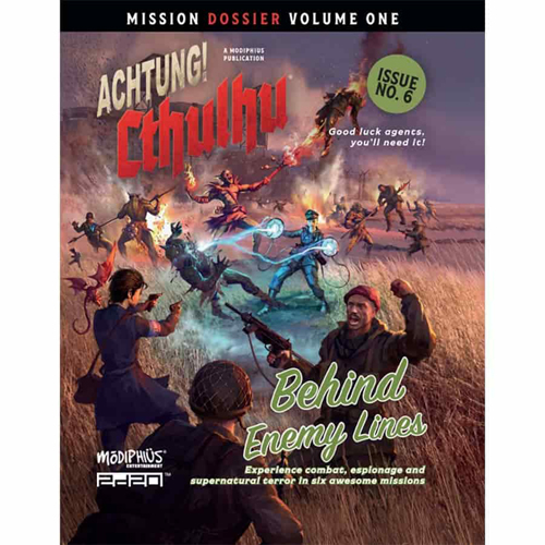 Achtung! Cthulhu 2d20 RPG: Mission Dossier 1 - Behind Enemy Lines