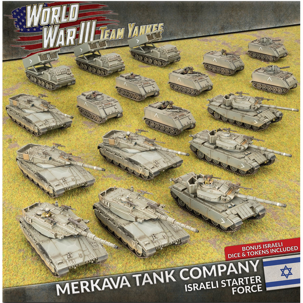 WWIII Team Yankee: Israeli Starter Force - Merkava Tank Company