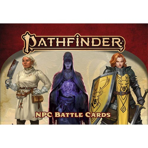 Pathfinder 2E RPG: NPC Battle Cards (Last Chance)