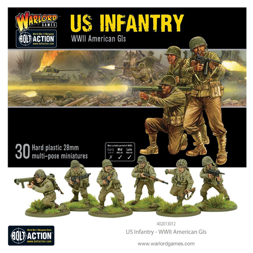 Bolt Action: US Infantry - WW2 American GIs