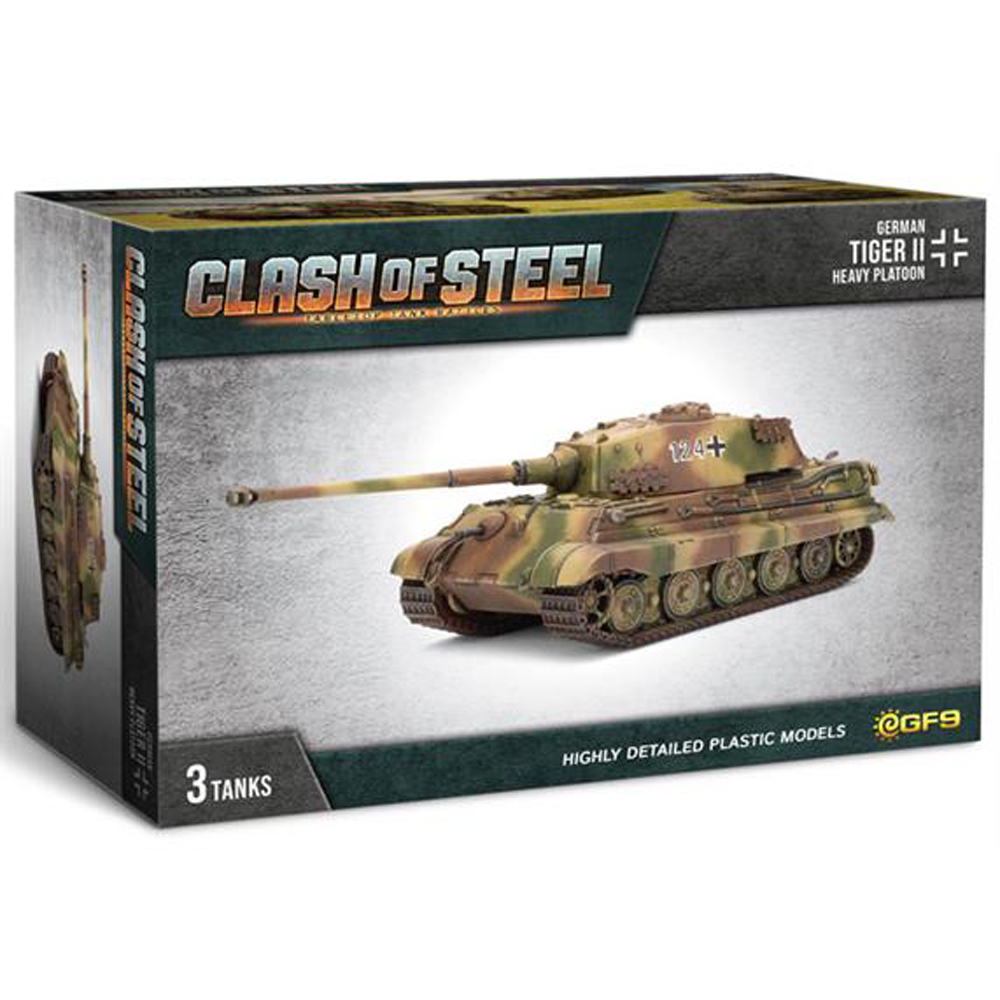 Clash of Steel: German - Tiger II Heavy Platoon